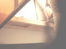 Sexy candid jeans and naked ass view from dressing room