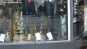 Nikki Brazil bottomless in public