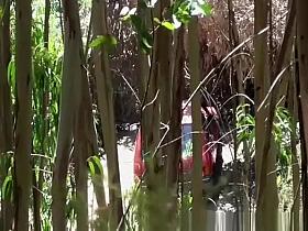 Brunette prostitute sucks old fat man