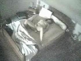 Hidden cam on closet catches my mum masturbating