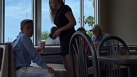 Sexy girl teasing upskirt 2