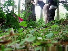 Couple in the forest