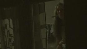 dick flash hostel window