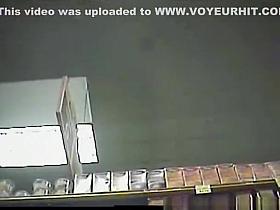 Upskirt in supermarket