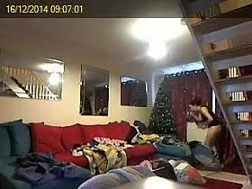 Laptop Cam - Left Her Clothes Downstairs