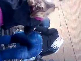 Candid ass, tight jeans 11.