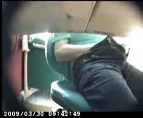 Mom caught masturbating under desk!