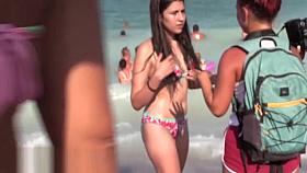 Sexy Topless Beach Teen Girls Voyeur Hd Video Teaser Ii