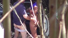 Older daddy caught with prostitute - hidden cam