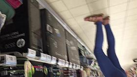 candid feet and delightful toes at the market