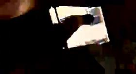 Cool denim mini skirt