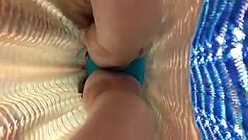 Milf up skit under long dress