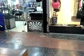 Rabuda estilo cavala na loja