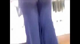 Blonde Hot Spandex Ass