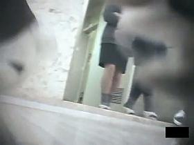 Exciting toilet spy cam shots of amateur bushy slits