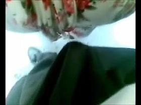 Encoxada 270: Atracctive ebony babe loved my bulge