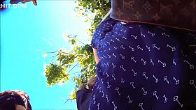 Beautiful Woman Gets Her Butt And Legs Filmed From Under He