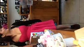 Very big boobs punk girl