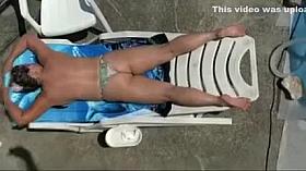 Horny voyeur Amateur xxx video