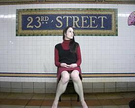 Panty peeks and the downtown 6 train.