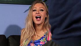 Cfnm voyeur mocking dork