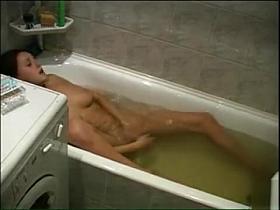 Spying orgasm of my niece