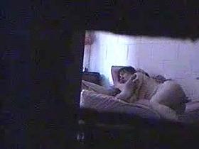 Hidden sex cam clip shows two lovers humping