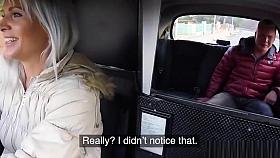 Busty Milf cab driver fucking