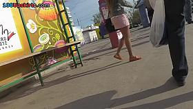 Up blondes pink mini petticoat