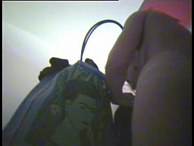 Dressing room girl stripped and stayed nude on spy camera