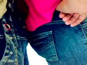 Big ass in the bank - encoxando na loterica