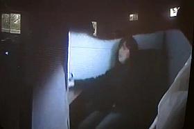 Solo voyeur video features a beautiful cutie