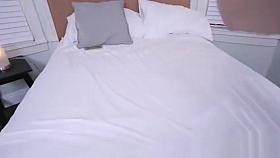 Big cock voyeur roommate fucks blonde