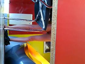 Creepshot of hottest young slut ever