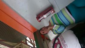 culo grande en el metro