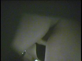 Seductive full back panty view from amateur in dressing room