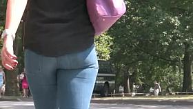 Ass in Jeans Close up