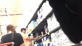 At the grocery store...