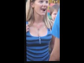 Blond girl Hottie makes a Tattoo