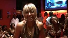 OOPS! Club Gold Suit Upskirt Flash -= JRay513 =-