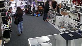 Spex shoplifter pov facialized by pawn broker