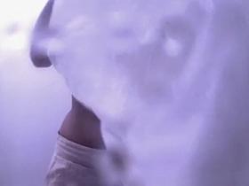 Hot girl spied in beach cabin dressing