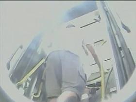 Sexy real up skirt shots of thick girls getting on the bus