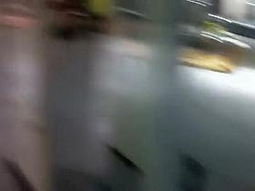 Leggy milf at the furniture store