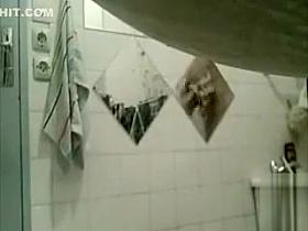 Fat grandma needs to take a long shower