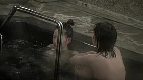 Sitting Asian doll hiding her tiny boobs behind the knees nri050 00