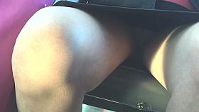 Tram upskirt
