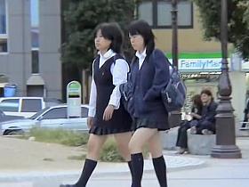 Candid Asian babes long legs and panty great upskirts DBAD-01