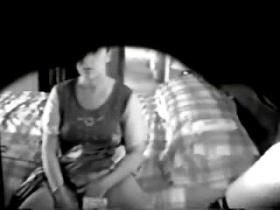 My mom fingering watching my porno