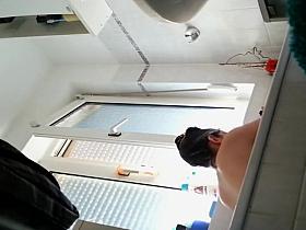 Hot sister took a long bath